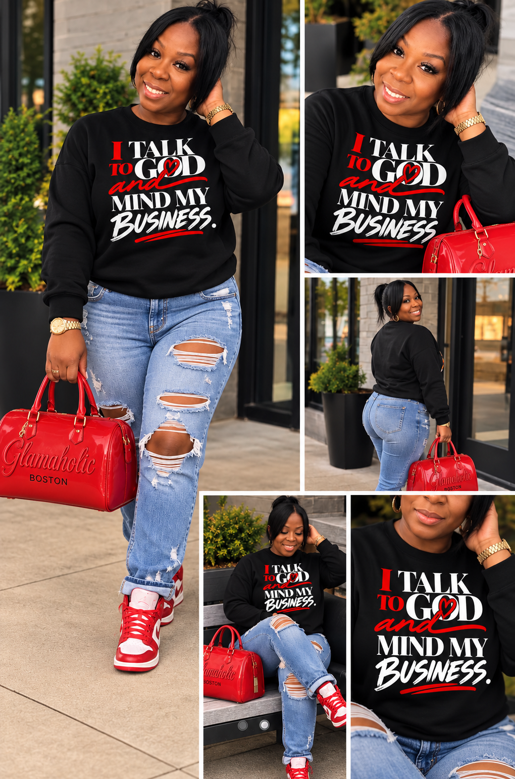 I TALK TO GOD- SWEATSHIRT